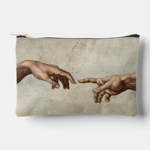 Pochette À Accessoires Michaelangelo mains création adam dieu