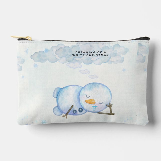 Pochette À Accessoires mignon porte-monnaie bonhomme de neige (Recto)