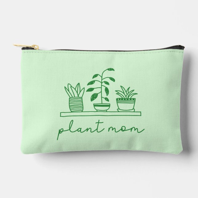 Pochette À Accessoires Mini Plante Maman mignonne Plante (Recto)