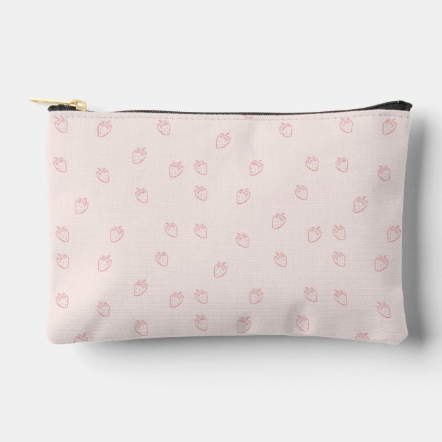 Pochette À Accessoires Minimalisme de la Fraise (Recto)