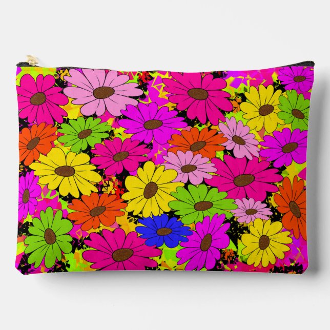 Pochette À Accessoires Modèle floral (Recto)