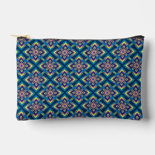 Pochette À Accessoires Modèle floral Boho géométrique vibre