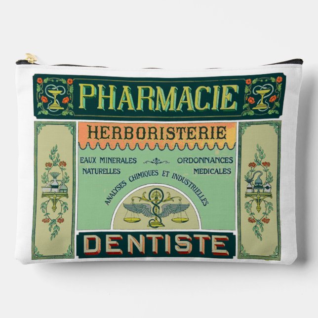 Pochette À Accessoires Modèles de signes Pharmacie (Recto)