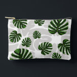 Pochette À Accessoires Modern Boho Botanical Leaves Pattern<br><div class="desc">Bring the freshness of nature into your everyday life with our botanical pattern featuring stylized Monstera leaves and organic foliage. This design blends organic aesthetics with a modern, bohemian flair, making it ideal for home textiles, device cases, and fashion accessories. Flexible Design: We’ve created this pattern on a transparent base...</div>