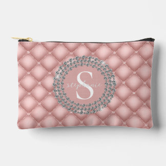 Pochette À Accessoires Monogram Paillettes Diamants Toilée personnalisé R