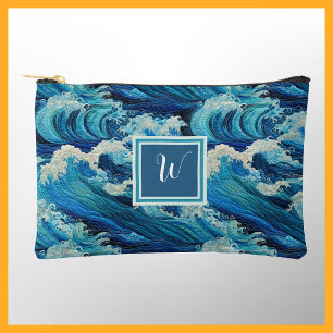 Pochette À Accessoires Monogramme inspiré de Great Waves et Seafoam Beach
