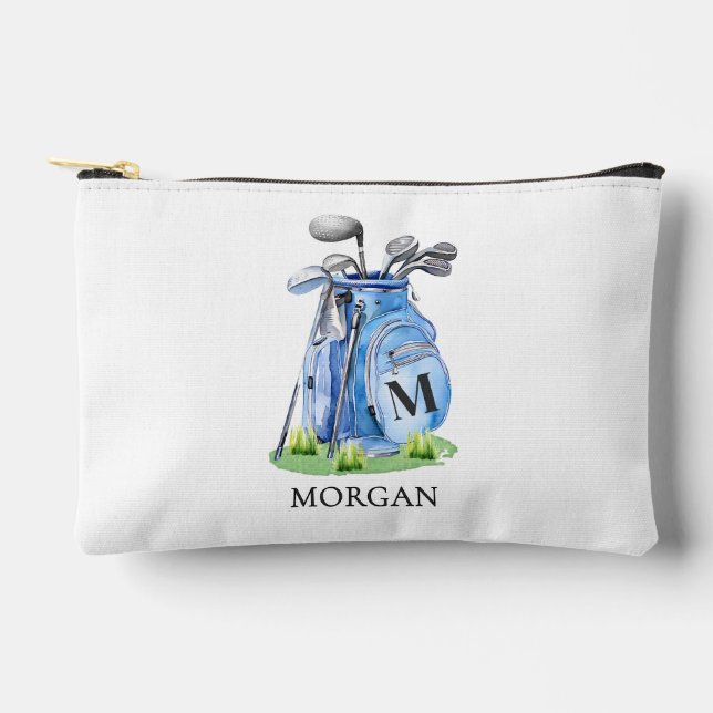 Pochette À Accessoires Monogramme Nom Golf (Recto)