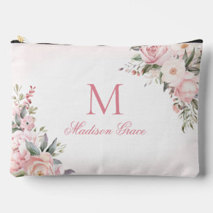 Pochette À Accessoires Monogramme Nom Personnalisé Sur Mesure