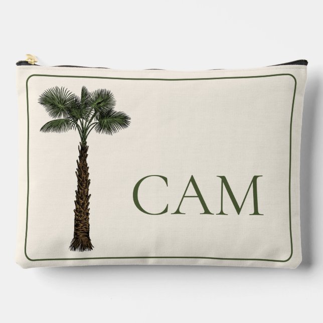 Pochette À Accessoires Monogramme Prépa Arbre Palmier Côtiers (Recto)