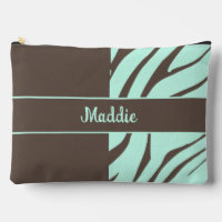 Motif à la pointe verte Zebra Stripes