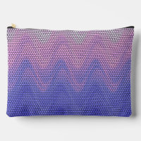 Motif Abstrait Grand Hexagone Rose Violet