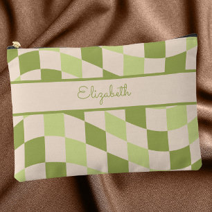 Pochette À Accessoires Motif Abstrait Simple Coloré Moderne