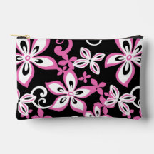 MOTIF ALOHA HAWAII EN NOIR/ROSE