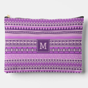 Pochette À Accessoires Motif Aztèque Tribal Personnalisé