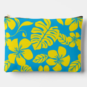 Pochette À Accessoires Motif BIKINI ROSE EN BLEU/JAUNE