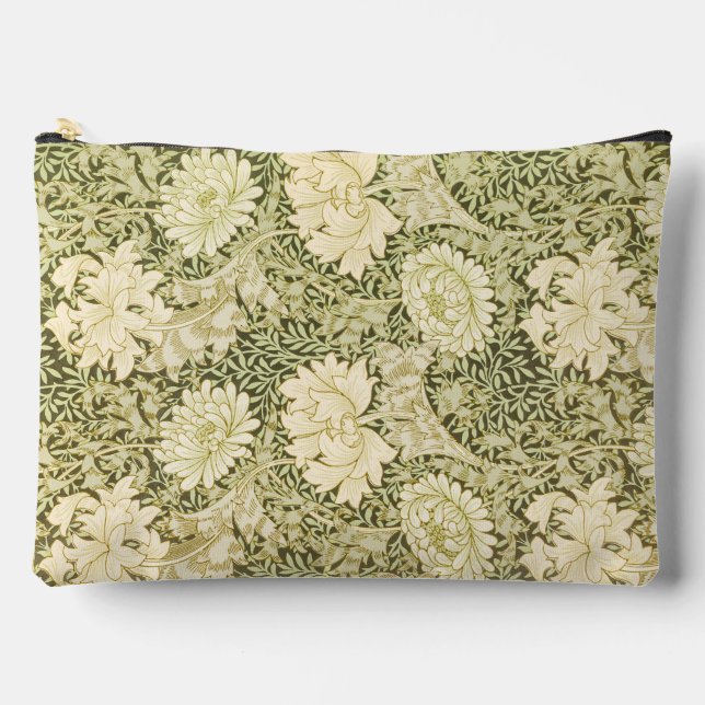 Pochette À Accessoires Motif Chrysanthemum - William Morris (Recto)