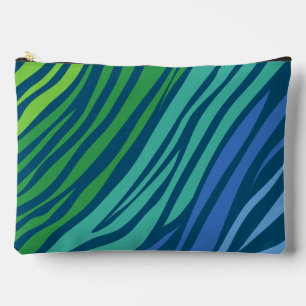 Pochette À Accessoires Motif coloré Zebra Stripes