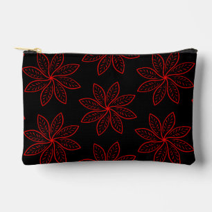 Pochette À Accessoires Motif criminel sur noir