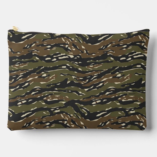 Pochette À Accessoires Motif de camouflage Tiger Stripe (Recto)