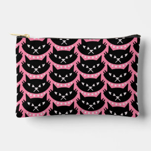 Pochette À Accessoires Motif de chat atomique moderne du milieu du siècle