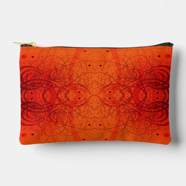 Pochette À Accessoires Motif de défilement des styles classiques  (Recto)