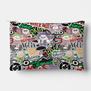 Pochette À Accessoires Motif de dessin animé de super-vilains DC