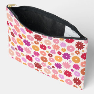Pochette À Accessoires Motif de floraisons colorées
