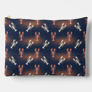 Pochette À Accessoires Motif de homard côtier – Été fruits de mer nautiqu