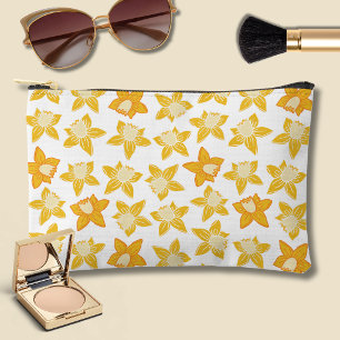 Pochette À Accessoires Motif de jonquille de printemps
