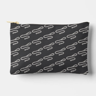 Pochette À Accessoires Motif de laisse de chien stylisé