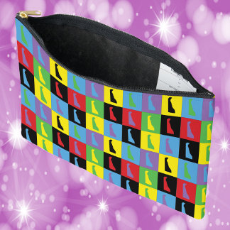 Pochette À Accessoires Motif de l'art pop de l'État du Delaware