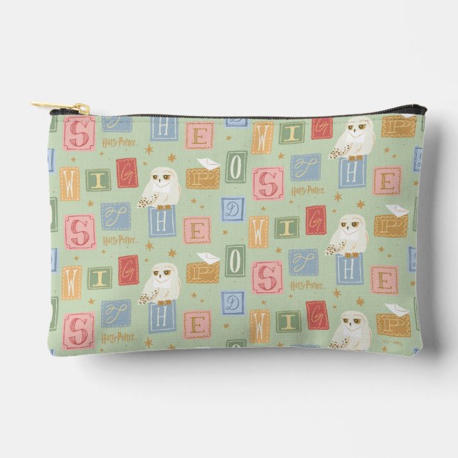 Pochette À Accessoires Motif de lettre bloc Hedwig Post (Recto)