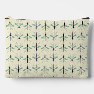 Pochette À Accessoires Motif de moustique sur fond jaune clair