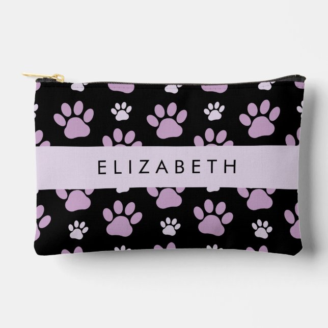 Pochette À Accessoires Motif De Pâtes, Pailles Lilac, Pâtes De Chien, Vot (Recto)