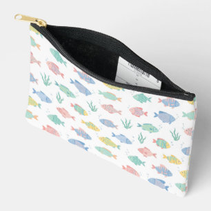 Pochette À Accessoires Motif de poisson tropical Tulimet coloré
