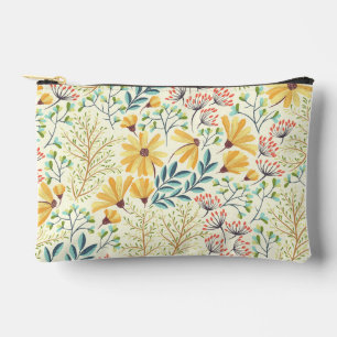 Pochette À Accessoires Motif de surface floral - Papier peint abstrait él