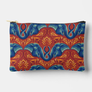 Pochette À Accessoires Motif de tapisserie Safari - Le Lotus Blanc