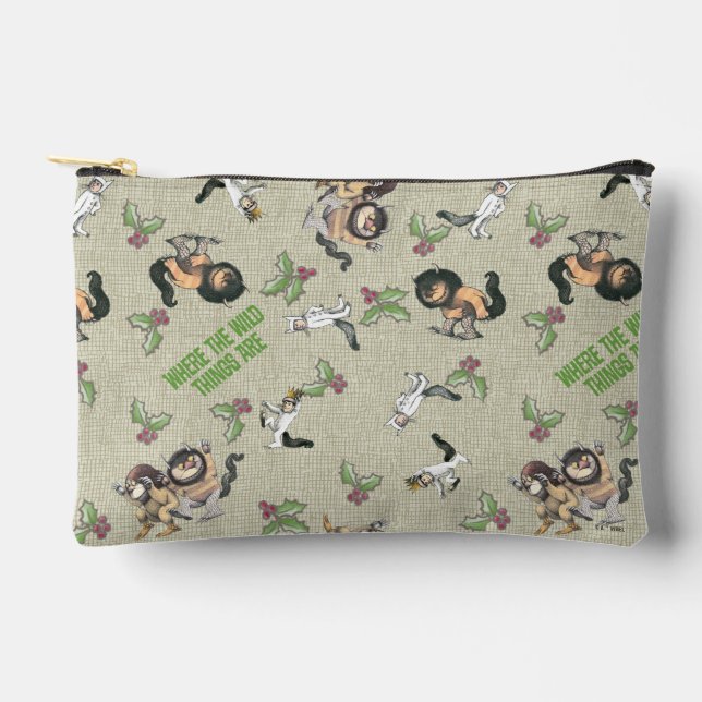 Pochette À Accessoires Motif de Vacances Wild Rumpus (Recto)