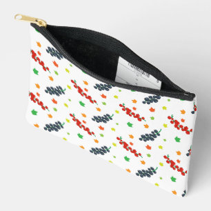Pochette À Accessoires Motif Des Berries, Berry, Blueberry, Fruit