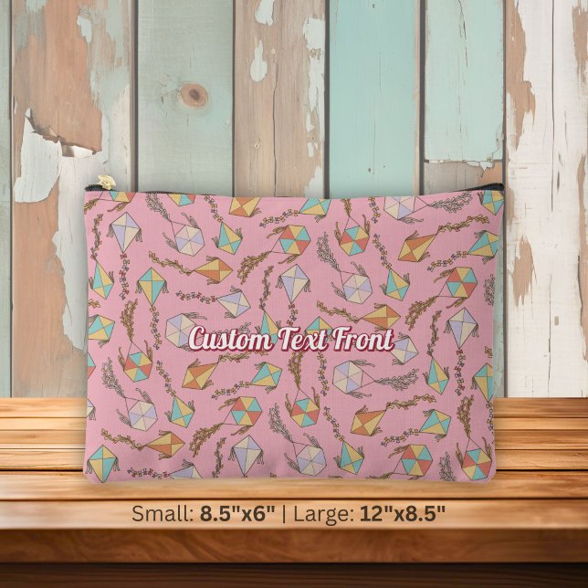 Pochette À Accessoires Motif d'icônes de cerf-volant (Créateur téléchargé)