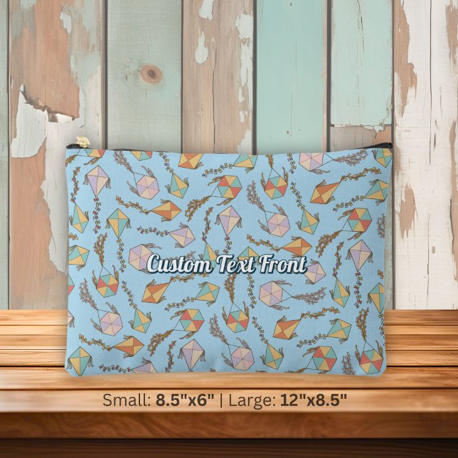 Pochette À Accessoires Motif d'icônes de cerf-volant (Créateur téléchargé)