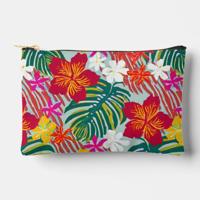 Pochette À Accessoires Motif d'impression Aloha (Recto)