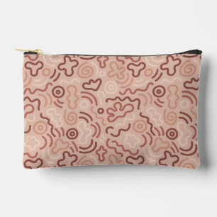 Pochette À Accessoires Motif Doodle Amusant