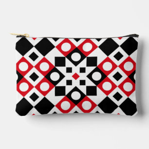 Pochette À Accessoires Motif élégant géométrique moderne vintage