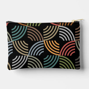 Pochette À Accessoires Motif élégant moderne - Mode Géométrique Vintage