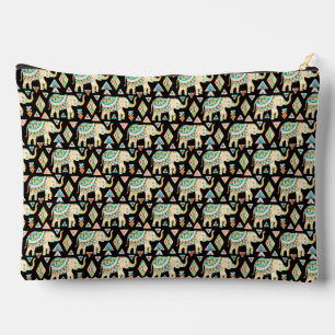 Pochette À Accessoires Motif éléphant indien coloré mignon