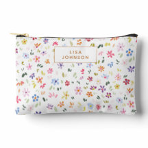 Motif floral aquarelle joli personnalisé