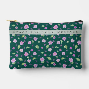 Pochette À Accessoires Motif floral botanique simple