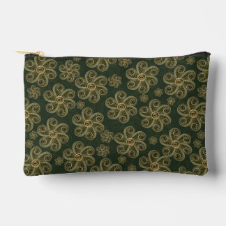 Pochette À Accessoires Motif floral de la forêt en papier enroulé