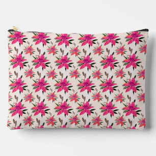 Pochette À Accessoires Motif Floral rose Design-29500